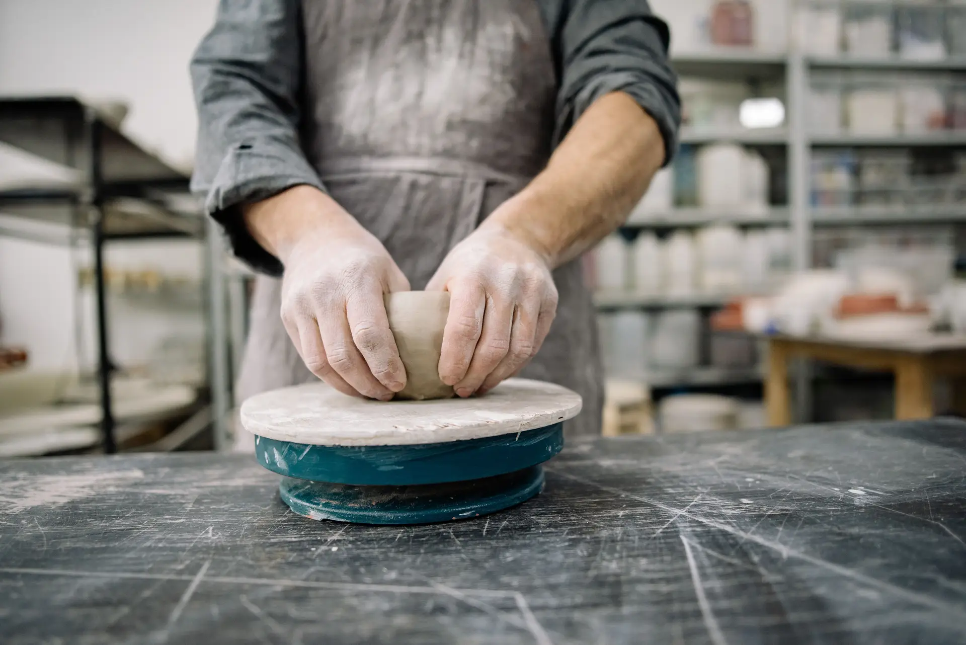 Artisan at work